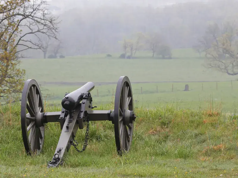 Chalmette Battlefield, site of the Battle of New Orleans, in St. Bernard Parish, LA